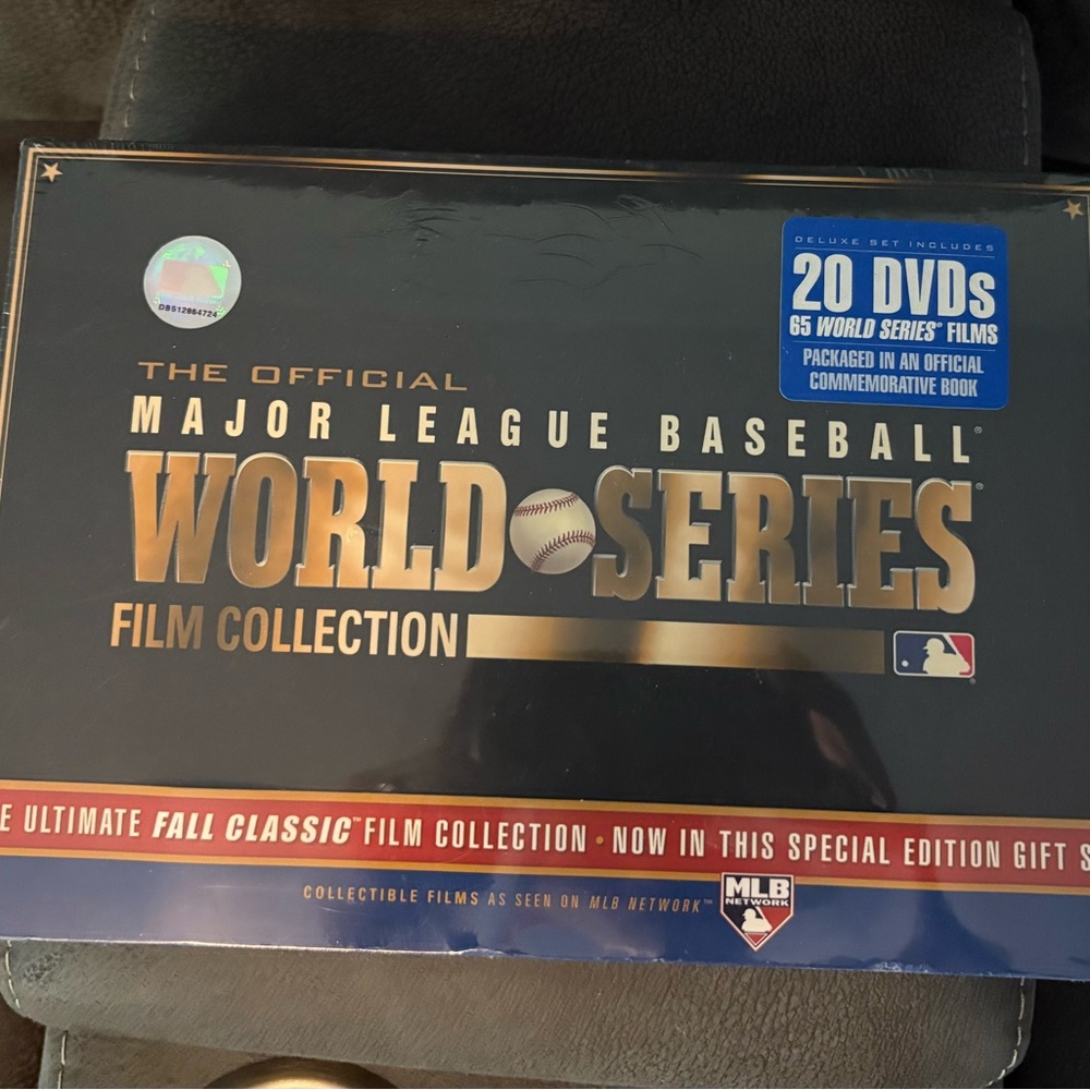 MLB World Series Film Collection Deluxe Set - Black and Gold